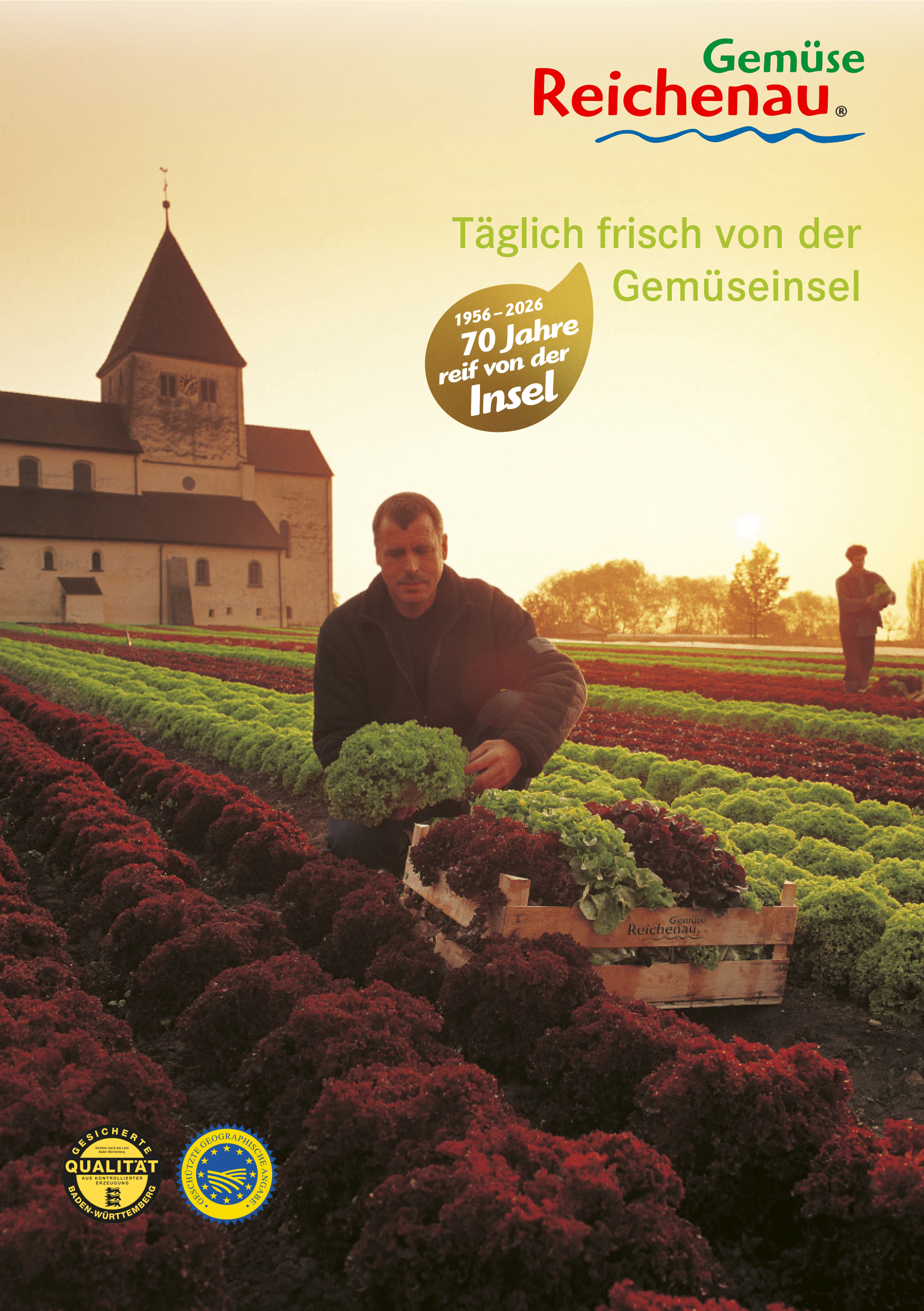 Reichenau-Gemüse eG - neue Imagebroschüre 2026